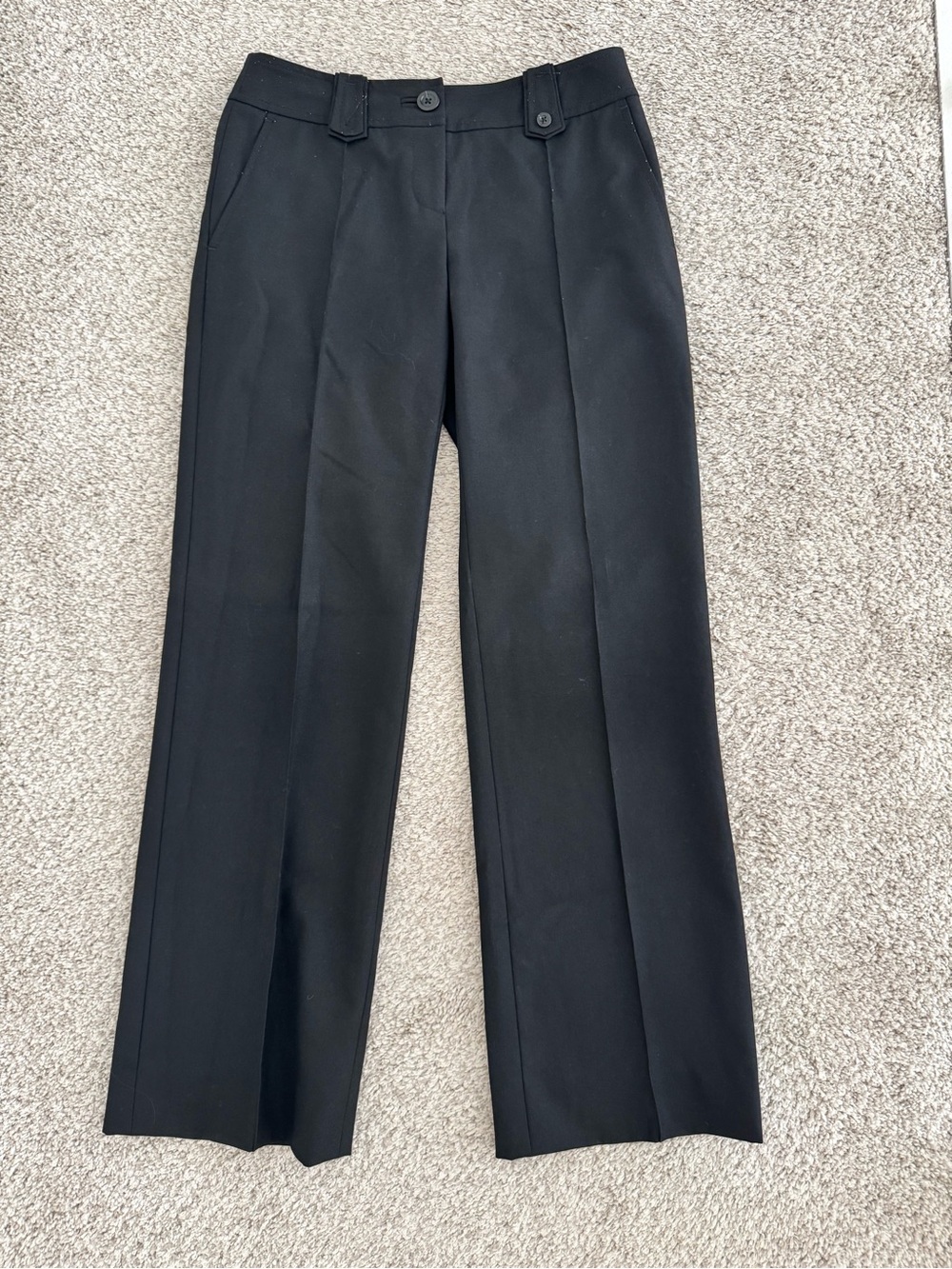 Classic Black Woman’s Dress Pants - Tailored Straight Fit